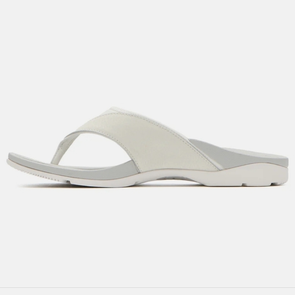 New The Walking Co. BALBOA METATARSAL Sandal White 5 Comfort Leather Shoe No Lid - Picture 10 of 14